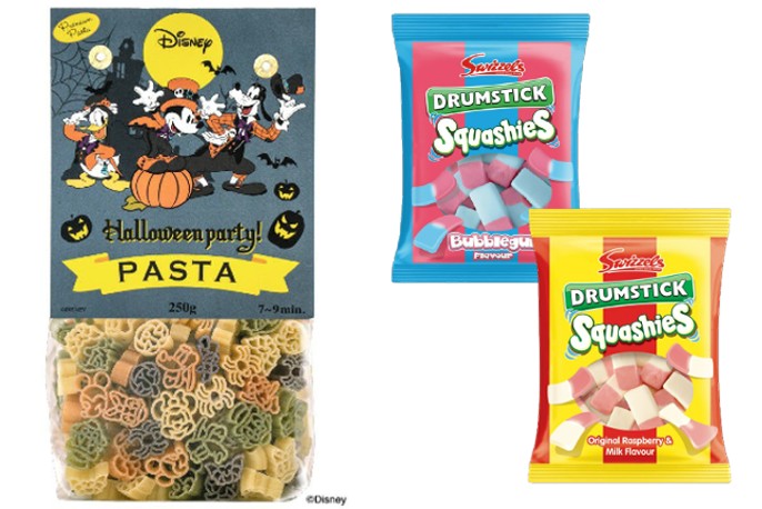 ハロウィンにぴったり ディズニーハロウィンパスタ ふわモチ食感のイギリスのグミ スイツェル スクアッシー