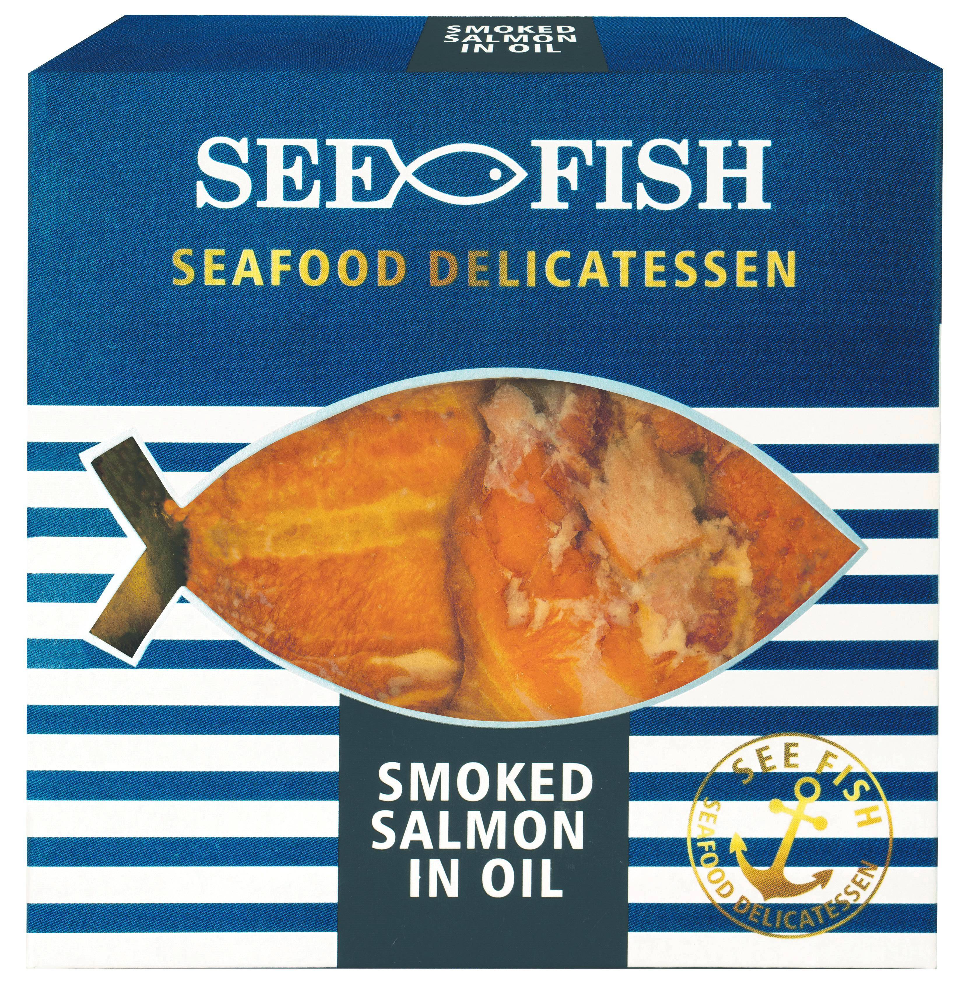 SEEFISH スモークサーモンインオイル