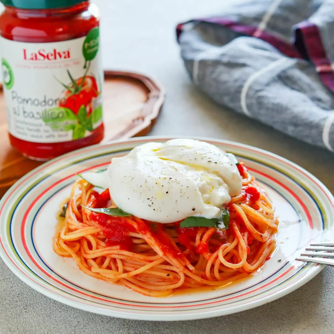 ラセルバ オーガニック パスタソース トマト＆バジル（イタリア産 有機JAS認定商品）画像3