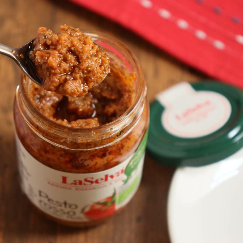 ラセルバ オーガニック ペストロッソ（イタリア産 有機JAS認定商品）画像2