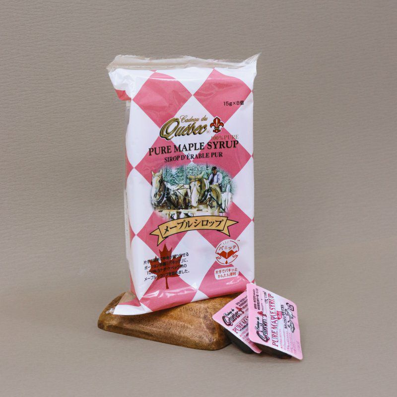 カドデュケベック メープルシロップ パキッテ(小分けポーションタイプ)画像