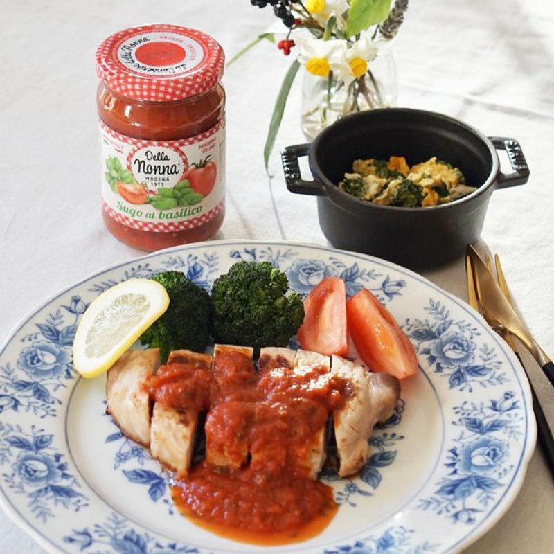 デラノンナ パスタソース 「トマト＆バジル」画像4