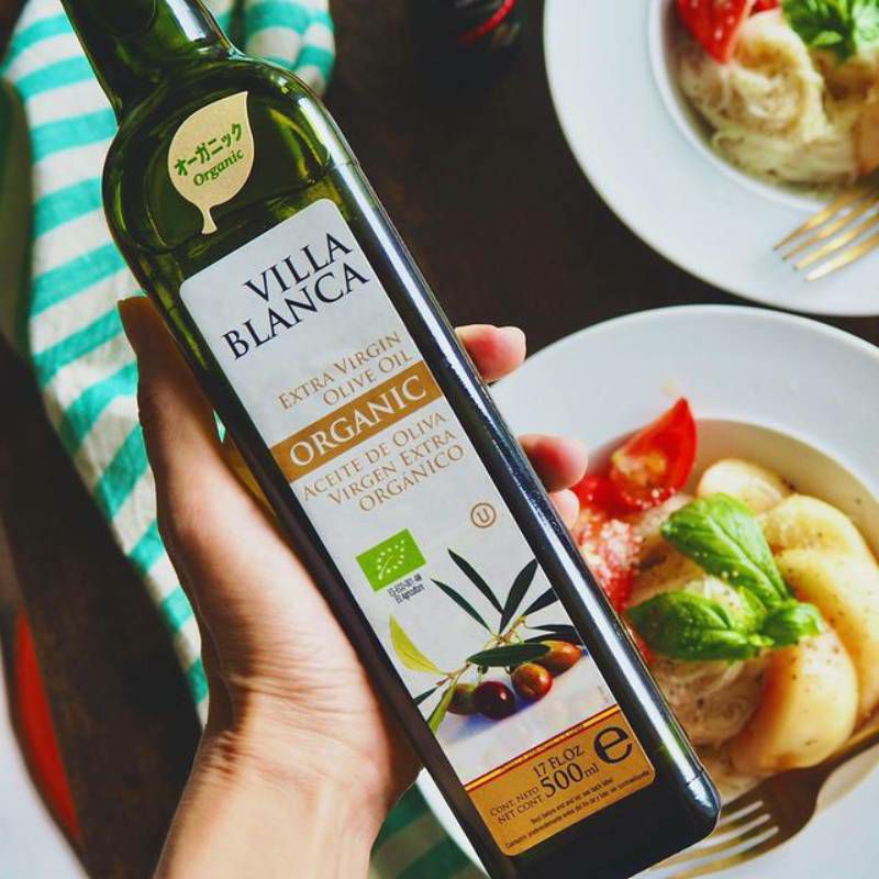 ヴィラブランカ オーガニック エクストラバージンオリーブオイル(瓶)(500ml)画像4