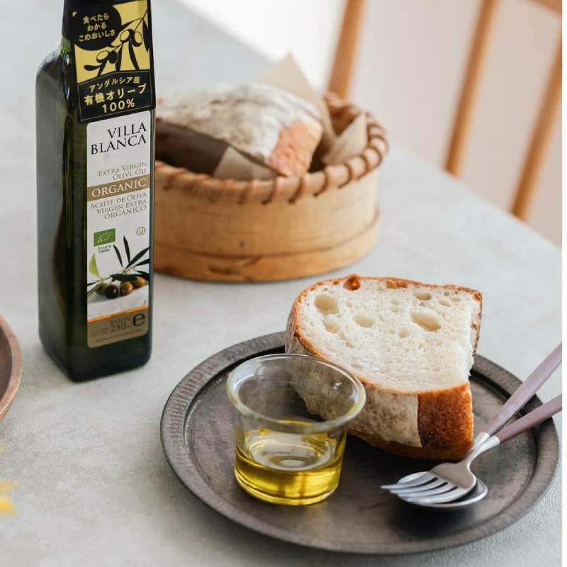 ヴィラブランカ オーガニック エクストラバージンオリーブオイル(瓶)(250ml)画像3