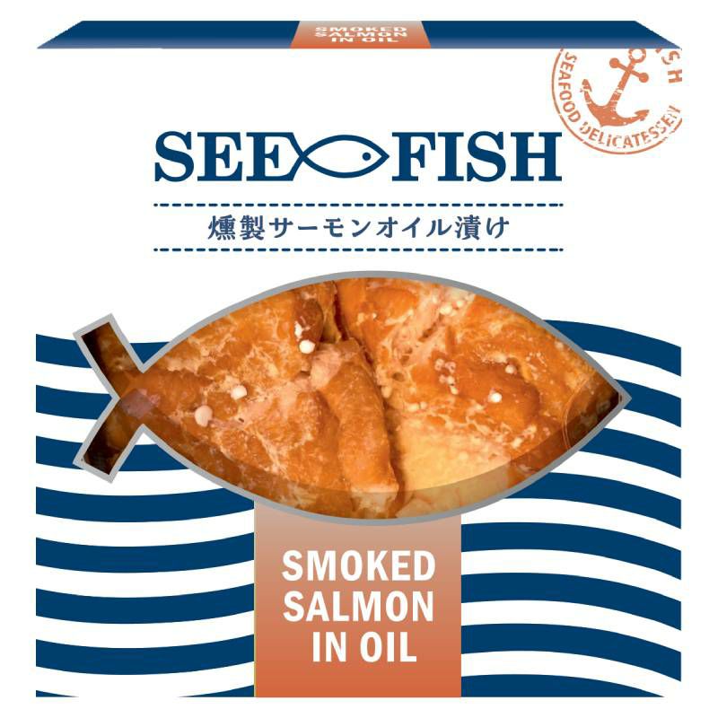 SEEFISH(シーフィッシュ) スモークサーモンインオイル画像1