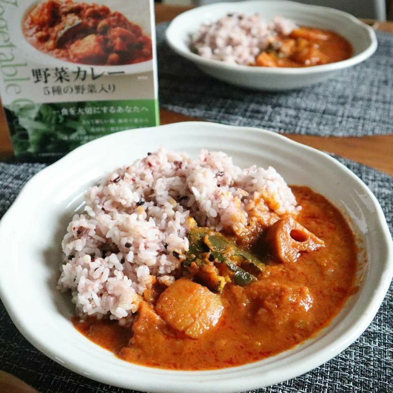 麻布十番シリーズ　野菜カレー画像３