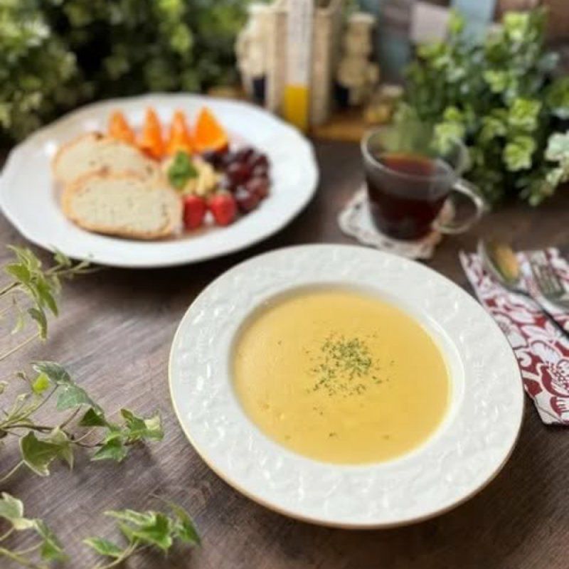 麻布十番シリーズ　北海道産コーンのスープ画像２