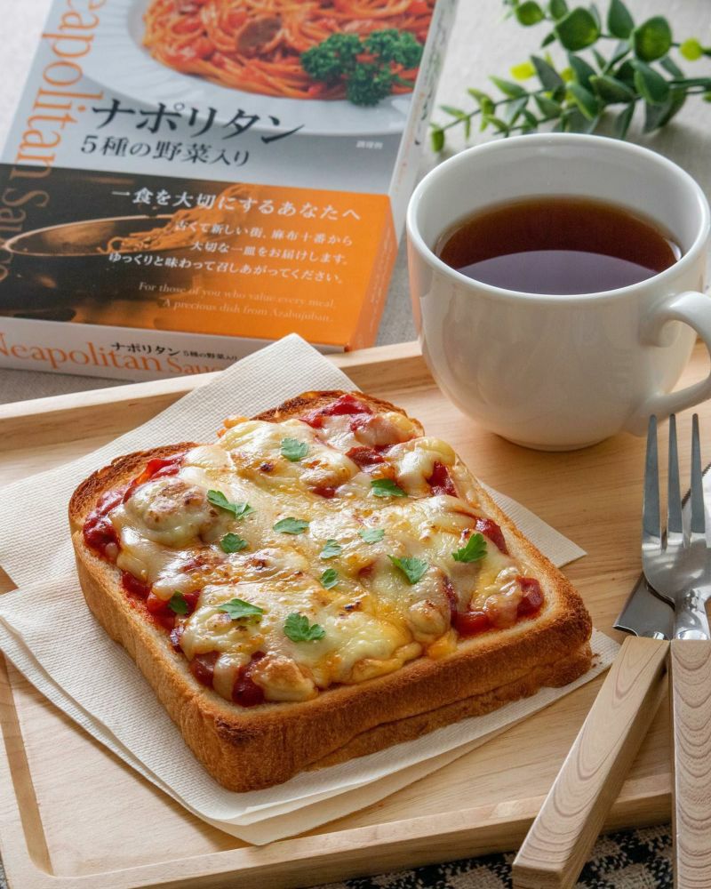 麻布十番シリーズ レトルトパスタソース「ミートソース」&「ナポリタン」イチオシのパスタソース２種お試しセット画像３