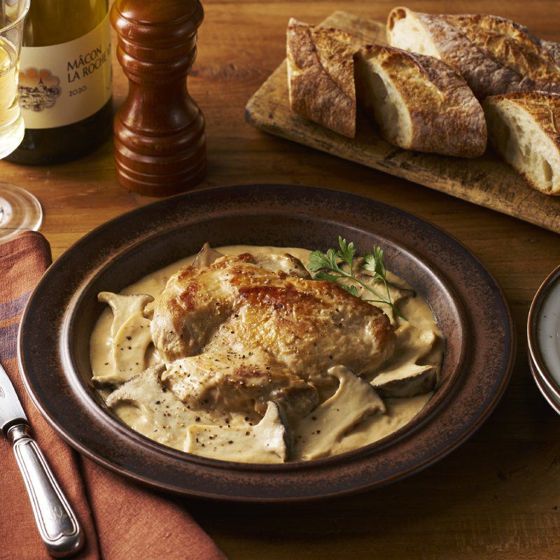 メゾンソワレ　鶏肉ときのこでつくるフリカッセ用ソース画像２