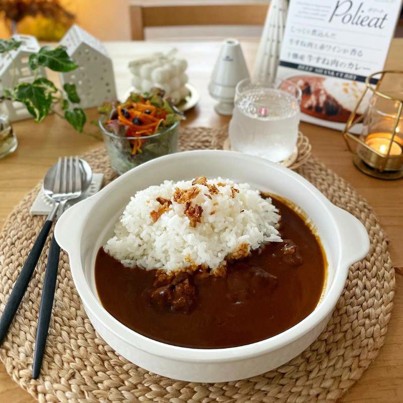 麻布十番シリーズ　Polieat じっくり煮込んだ牛すね肉と赤ワインが香る　十勝産牛すね肉のカレー画像2