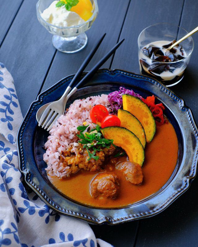 麻布十番シリーズ　Polieat 白ワインですっきり仕上げた 帆立の香りひろがる　北海道産帆立のカレー画像2