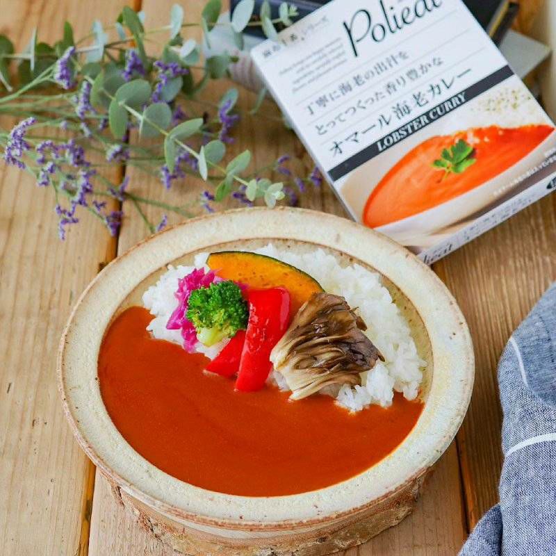 麻布十番シリーズ　Polieat 丁寧に海老の出汁をとってつくった　香り豊かな　オマール海老カレー画像2