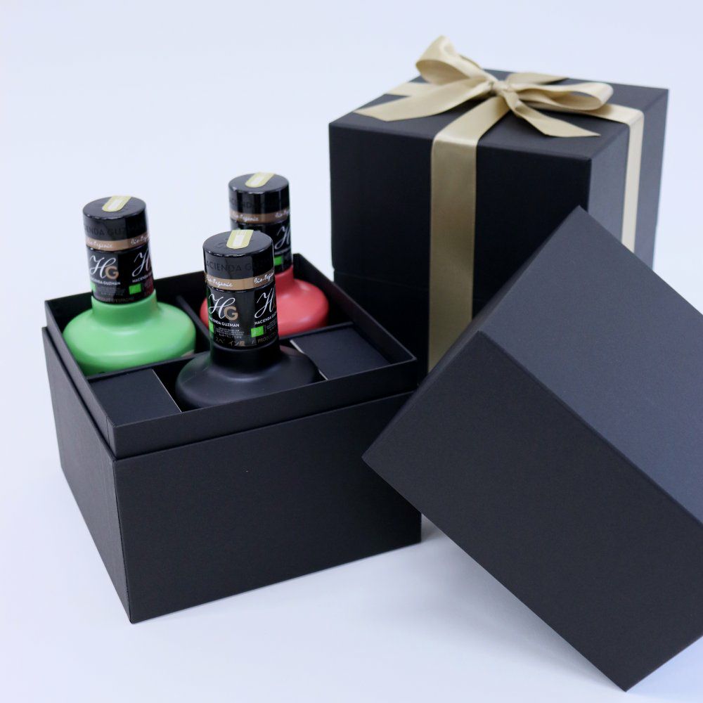 ■ギフト アシエンダグスマン オーガニック エクストラバージンオリーブオイル3種 味比べセット