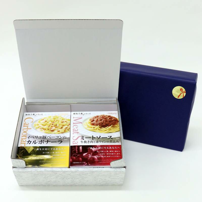 ■ギフト　麻布十番シリーズ パスタソース食べ比べ6個セット（6種×各1）