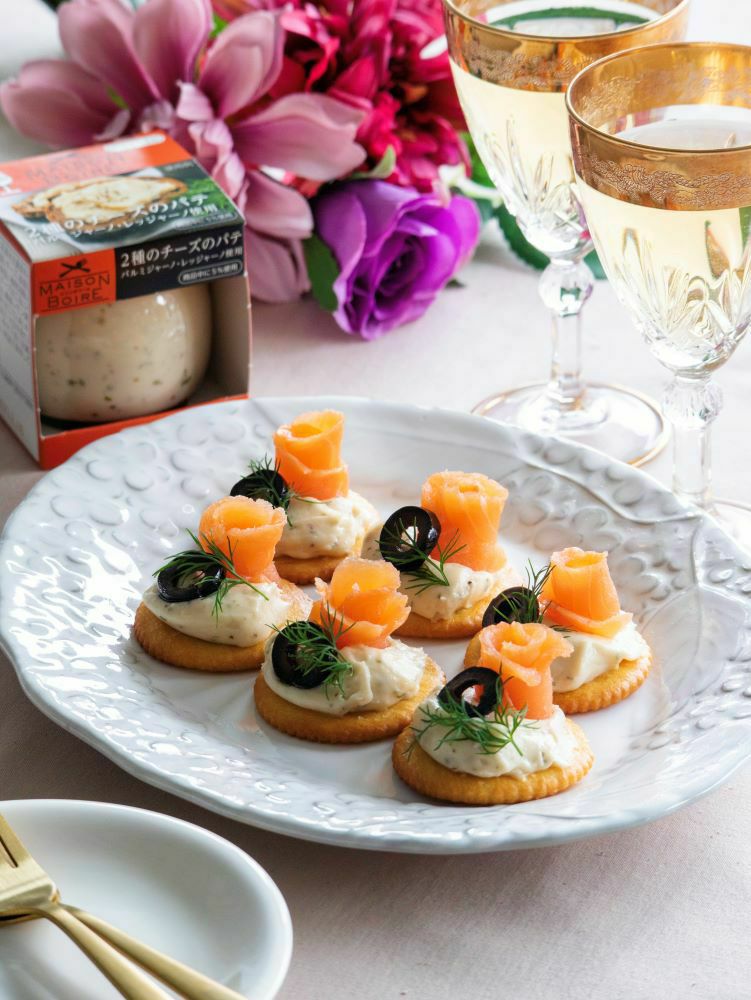 メゾンボワール　２種のチーズのパテ パルミジャーノ・レッジャーノ使用（6個セット） 画像3