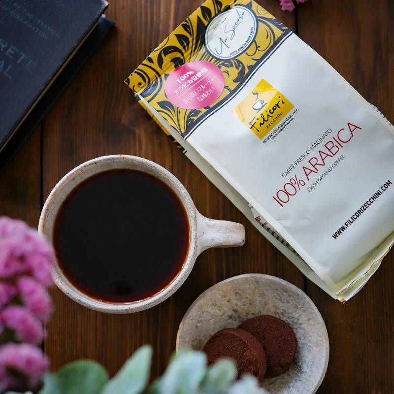 フィリコーリ・ゼッキーニ　 レギュラーコーヒー　100%アラビカ（粉)180g