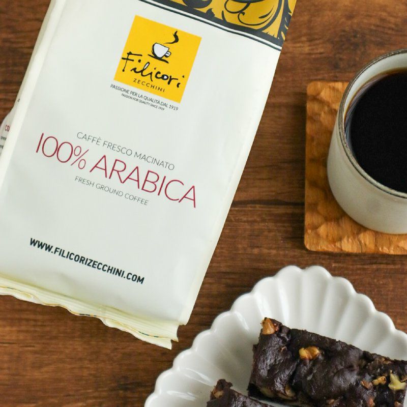 フィリコーリ・ゼッキーニ　 レギュラーコーヒー　100%アラビカ（粉)180g