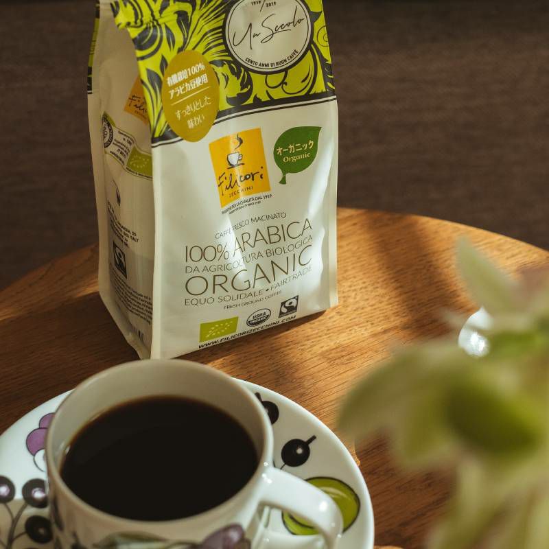 フィリコーリ・ゼッキーニ　 レギュラーコーヒー　オーガニック　100%アラビカ（粉)180g