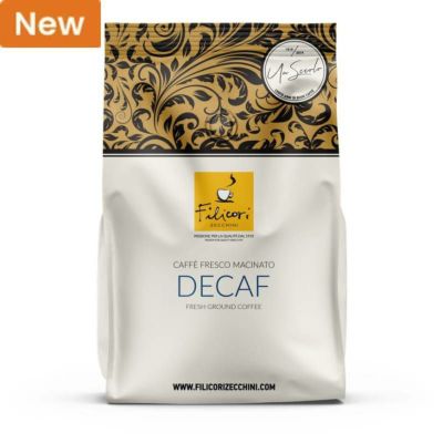 フィリコーリ・ゼッキーニ　 レギュラーコーヒー　デカフェ（粉)180g