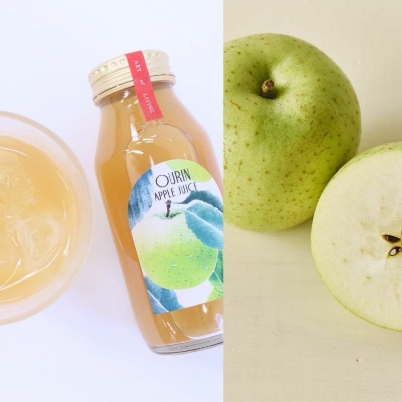 ■ひとつひとつ　りんごジュース5本セットA（4種類：御所川原・千雪・はつ恋ぐりん・王林ｘ2）