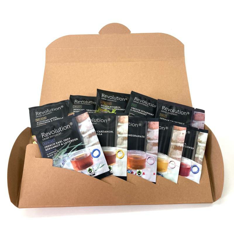 ●レボリューションティー 10種 飲み比べセット（特典付き）