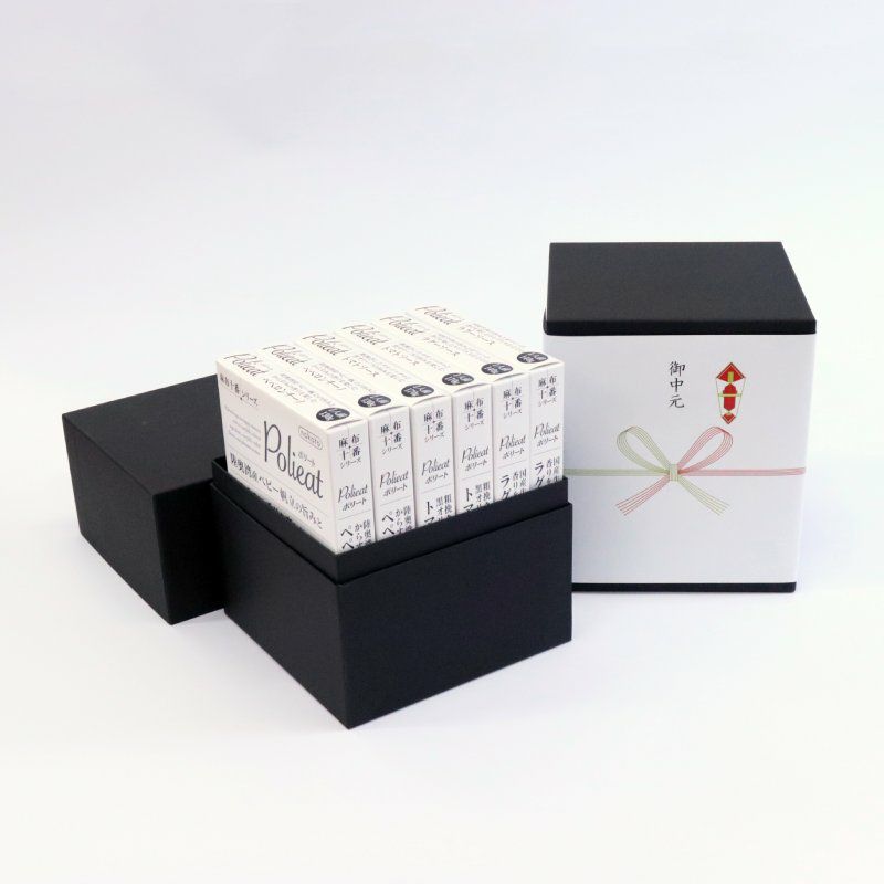 ■ギフト　麻布十番シリーズ Polieat（ポリート）レトルトパスタソース6個詰合せセット（3種×各2)