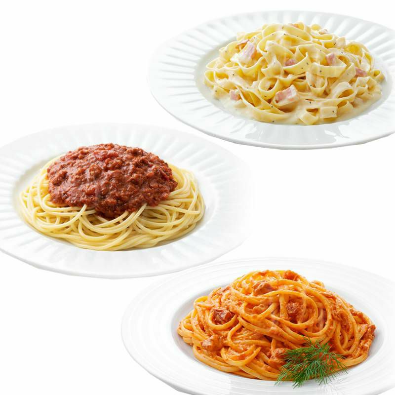 ■麻布十番シリーズ 人気No.1ミートソース入り レトルトパスタソース6個セット（3種x各2）