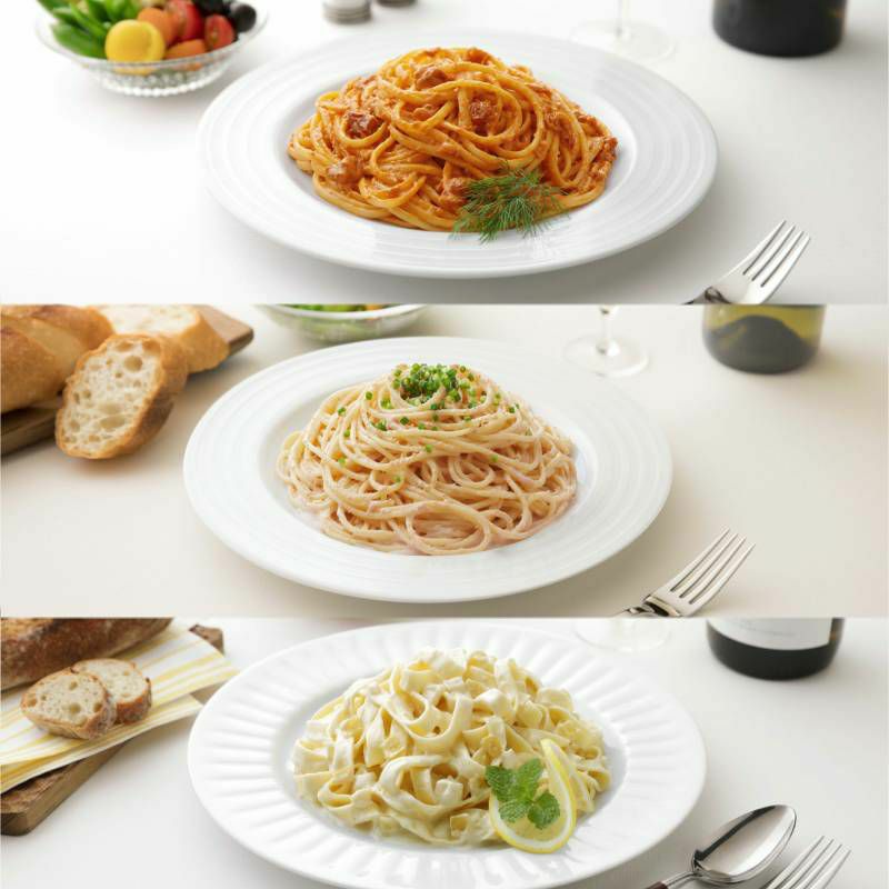 ■麻布十番シリーズ クリームパスタソース食べ比べセット6個セット（3種×各2）