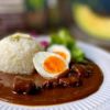 ■お試しセット　麻布十番シリーズ　夏限定スパイシーキーマ入りレトルトカレー（4種×各1)