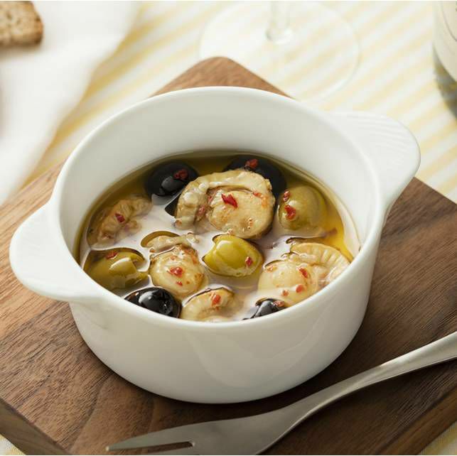 ■ギフト　オリーブを使ったおつまみ4種とオリーブオイルのセット